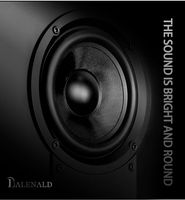 KYYSLB Haut-parleur Hifi Fever Grade du sol au plafond Haut-parleur de scène Audio passif domestique à trois voies de 8 pouces