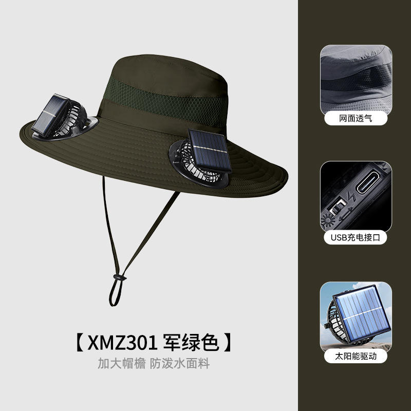 Solaire + usb de charge modèle] vert militaire