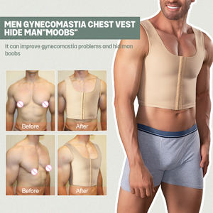 Nueva llegada Faja <span class=keywords><strong>de</strong></span> cintura Control <span class=keywords><strong>de</strong></span> barriga Corsé <span class=keywords><strong>Hombres</strong></span> <span class=keywords><strong>Fajas</strong></span> Camisa <span class=keywords><strong>Camisas</strong></span> <span class=keywords><strong>de</strong></span> compresión para <span class=keywords><strong>hombres</strong></span> Adelgazamiento Cintura Body Shapewear Chaleco - Product Image 5