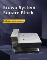 Bloc carré du système EROWA pour machine CNC à mandrin manuel