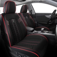 Fundas de Asiento de Coche Transpirables de Malla Universal Todo Incluido, Libres de Riesgos, con Acabado Nappa