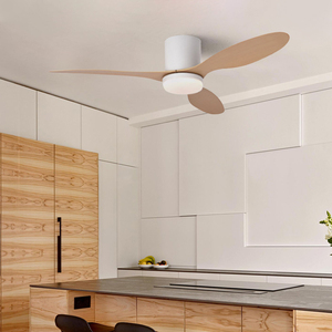 Quạt trần trang trí phòng ngủ thông minh 52 inch chất lượng cao, sử dụng điện DC 110V/220V, tích hợp đèn - Product Image 3