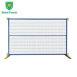 בניין קנדה 6 x10 זמני גידור חם טבל פלדה מגולוון רשת 8ft מסגרת 8ft 60mm אירועי לחץ כימי אתרים נמוך - Product Image 1