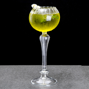 Sáng Tạo Roman cột Cocktail cốc phong cách Châu Âu Hoa Nến cao nước trái cây ly thủy tinh Thanh Cocktail thủy tinh - Product Image 5