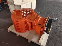 Disposition optimisée des griffes du grappin de démolition SLN pour maintenir les déchets irréguliers en position sécurisée et éviter le glissement pendant le levage et le transport.
