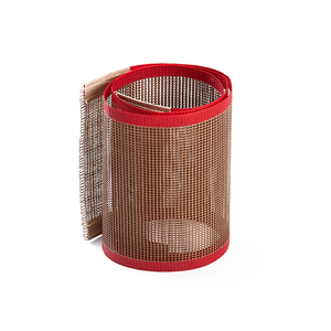 Sublimation Heat Press Machine Non Stick Fiberglass Drying PTFE Mesh Conveyor Belt