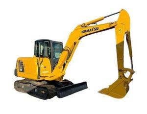 Excavadoras de Orugas Usadas Komatsu PC56, Komatsu 56 de Orugas, Originales de Japón, de Segunda Mano, para Movimiento de Tierras, Komatsu 56 Excavadora - Product Image 1
