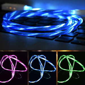 <span class=keywords><strong>Cable</strong></span> Micro USB 3 en 1 con LED Brillante, 30% Más Rápido, Cargador Rápido <span class=keywords><strong>de</strong></span> 3A <span class=keywords><strong>para</strong></span> Impresoras y Dispositivos, Carga Rápida, <span class=keywords><strong>Cable</strong></span> LED - Product Image 5