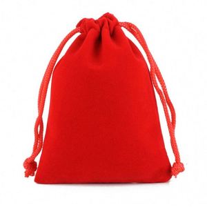 Bolsa de Joyería de Terciopelo Personalizada con Logotipo y Color, Bolsa de Regalo con Cordón Reciclable para Collares, Relojes y Gafas - Product Image 5