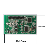Carte amplificateur de microphone numérique avec 98 effets, module amplificateur karaoké OK, carte de réverbération, module haut-parleur de microphone