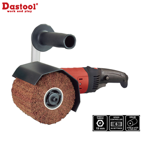 Pulidora de acabado de acero inoxidable resistente Dastool, pulidora eléctrica de 1500W, lijadora de rodillo de 120mm - Product Image 2