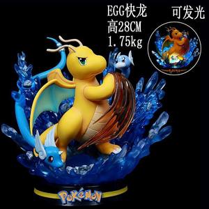 Figurines d'anime de grande taille de la série 17 Eevee Fire Breathing Dragon Super Dream Pokemoned Model Ornaments avec effet lumineux - Product Image 3