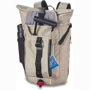 Échantillon gratuit : Sac à dos pour ordinateur portable en PET recyclé, durable, de style tendance, avec fermeture roll-top, pour hommes et femmes - Product Image 6