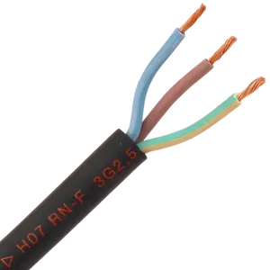 3 cores h07rn f 3x2 5 power cable for house wire electric cable copper with oil and high temperature resistance