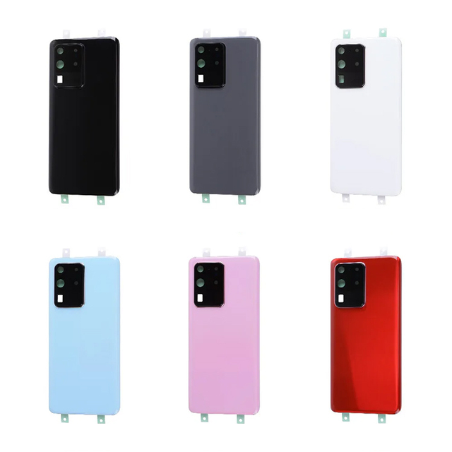 Replacement Tools Battery Cover Back Housing+Rear Camera Lens for Samsung Galaxy S20 Ultra 5G 4G G988