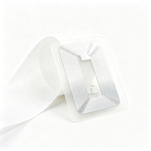 Rollo de Etiquetas RFID en Blanco de 13.56MHz, 76x45mm, PET, Impresión por Transferencia Térmica, para Sistemas de Control de Inventario en Almacenes, Venta al Por Mayor - Product Image 2