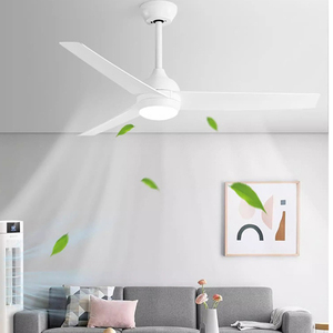 Quạt Trần 52 inch với ánh sáng và từ xa quạt trần điện với ba tốc độ gió và động cơ đồng im lặng ba lưỡi ABS - Product Image 6