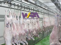 Ligne d'abattage automatique halal de conception d'abattoir Machines d'abattoir musulman pour chèvres