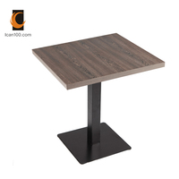 Meuble Table à manger en bois au style moderne, nouveau modèle, bon marché, meuble de café, Table à manger pour Restaurant