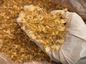 Gel lembut perawatan hewan peliharaan minyak ikan Softgel Omega 3 kapsul minyak ikan untuk kulit anjing kucing dan Coa - Product Image 4