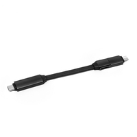 Cadeaux d'affaires câble de charge USB 3 en 1 câbles de type C tressé PD 3A 60W câble de données rapide pour téléphone portable