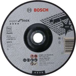 BOSCH-Disque à tronçonner 2608600710 ''Expert for Inox - Rapido'' à centre enfoncé AS 46 T INOX BF - EAN 3165140262842 ABRASIVES - Product Image 1