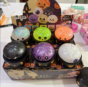 Juguetes blandos antiestrés con forma de dumpling y bollo, con diseño de cara de fantasma vaporizado, con kit de vaporizador - Product Image 3