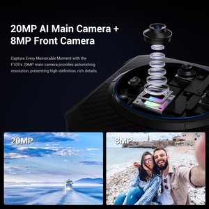 Teléfono Inteligente Resistente Fossibot F105 4G, Doble CPU MT8768, Batería de 10300mAh, Pantalla de 6.745 Pulgadas, Cámara Trasera de 20MP, Cámara Frontal de 8MP, 4+64GB, Android 14 - Product Image 6
