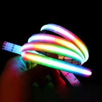 FCOB SPI RGBIC LED bande lumineuse WS2811 adressable 720 LED couleur de rêve 12mm haute densité Flexible DC12V 24V lumières guirlandes lumineuses