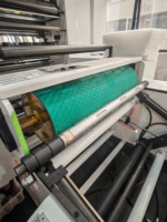 Machine d'impression flexographique RTRY-1050 pour film polyéthylène 6 couleurs avec LED UV, moniteur vidéo et Corona