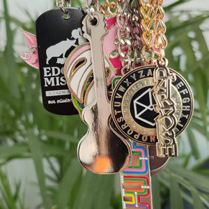 Porte-clés en émail Offre Spéciale Logo en métal personnalisé Porte-clés en métal pour la gravure d'anime - Product Image 4