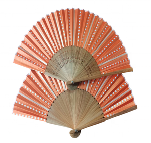 High Quality Wholesale Bamboo Custom Hand <b>Fan</b> <b>Large</b> Folding Handheld Business Gift with Carved Style - Product Image 4