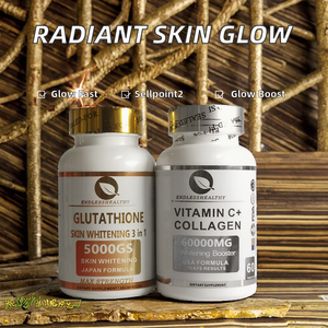 Cápsulas de L-Glutatión, 60 Unidades, Antioxidante, Apoyo para la Luminosidad de la Piel, Marca Privada OEM, Certificado GMP - Product Image 2