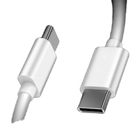 Kabel tipe-c, kabel pengisian daya USB-C 20W, kabel tipe-c ke kabel tipe-c untuk iPhone & iPad, baru, 1m 2m