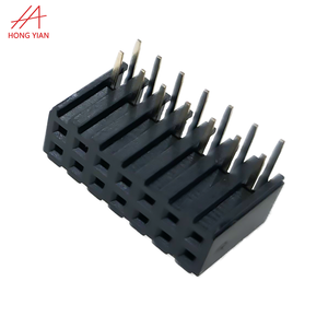 2.54mm 1.27 Pitch 48pin nữ tiêu đề ổ cắm hàng duy nhất 90 độ 3pin pin tiêu đề 40pos 1x20 pin 2.0mm 2x2 cho PCB kết nối - Product Image 5