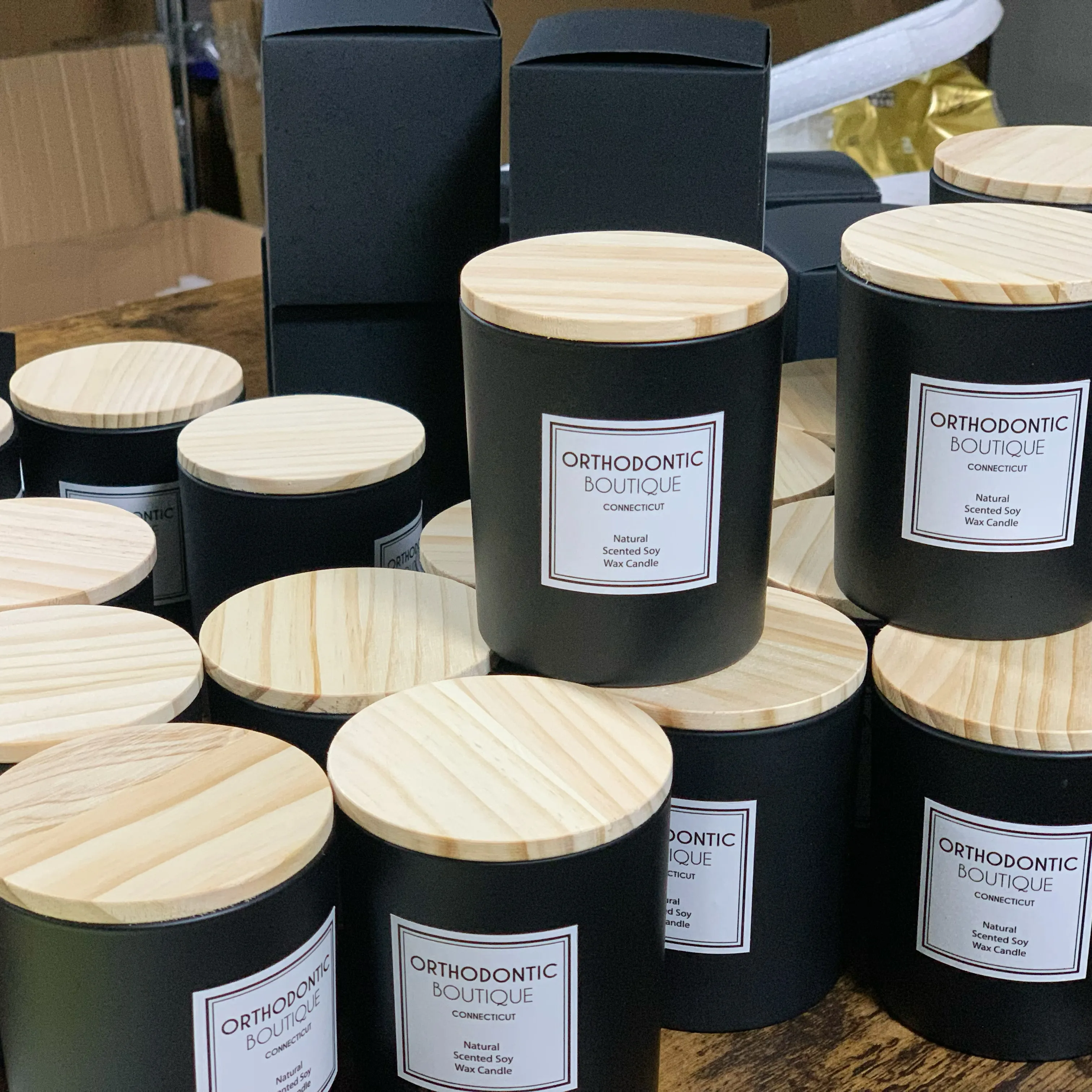 MANULENA Wholesale Manufacture High Quality Custom Scented Candles