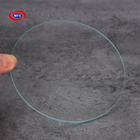 Plaque de verre optique ultra-mince 0,5 mm 0,7 mm 1 mm en silice fondue Corning Gorilla Glass pour protection d'objectif