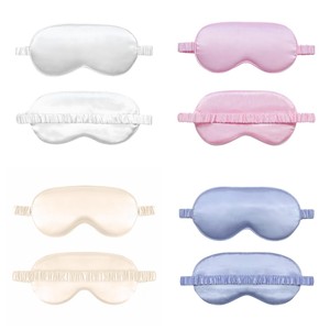 Mascherina per Occhi Portatile in Poliestere con Stampa a Trasferimento Termico - Aiuto per il Sonno e Regalo Promozionale - Product Image 1