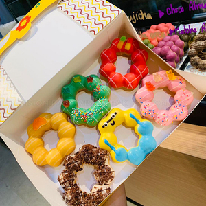 Caja de Embalaje Plegable Personalizada para Mochinuts, para la Cadena de Tiendas <span class=keywords><strong>Dunkin</strong></span> <span class=keywords><strong>Donuts</strong></span>, Fábrica de Empaque - Product Image 5