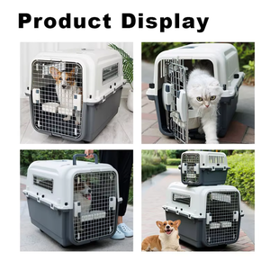 กรงสุนัขและแมวสุนัขขนส่งสัตว์เลี้ยงที่ผ่านการรับรองจากสายการบิน - Product Image 2