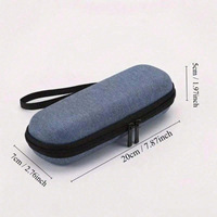 Étui de voyage isotherme pour stylo à insuline en nylon rigide EVA pour diabétiques, sac isotherme pour insuline avec support pour flacon et pack de gel optionnel, 20*7*5CM