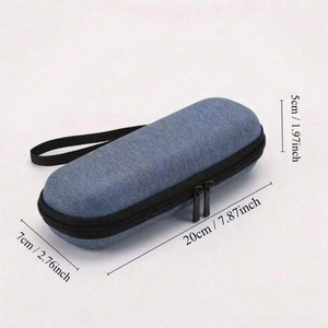 Estuche <span class=keywords><strong>de</strong></span> <span class=keywords><strong>Viaje</strong></span> para Insulina, <span class=keywords><strong>de</strong></span> Nailon Rígido EVA, para Diabéticos, con Paquete <span class=keywords><strong>de</strong></span> Gel Opcional y Soporte para Viales, 20*7*5CM - Product Image 5