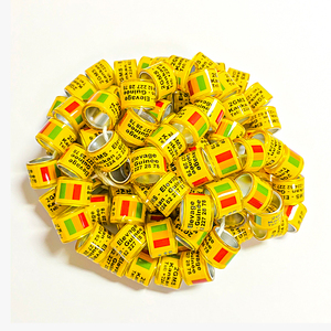 Nt 100Pcs Duivenringen 8Mm Bajonet Identificatie <span class=keywords><strong>Ring</strong></span> Postduif Voet <span class=keywords><strong>Ring</strong></span> Tag - Product Image 1