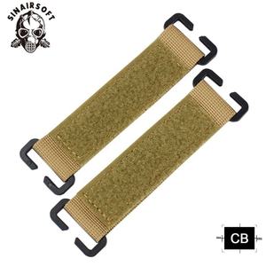 Lot de 2 attaches tactiques Molle pour sac à dos, mousquetons à anneau en D pour escalade, randonnée, sangle de fixation - Product Image 4