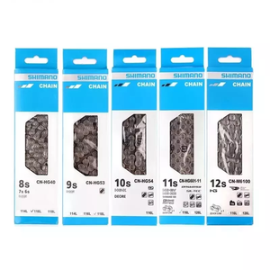 Chaînes de vélo SHIMANO HG54 8/9/10/<span class=keywords><strong>11</strong></span>/12 vitesses HG601 HG701 <span class=keywords><strong>HG901</strong></span> HG40 HG53 HG93 HG54 HG95 M6100 M7100 Pièces de chaîne pour VTT et vélo de route - Product Image 1