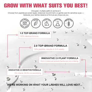 Sérum <span class=keywords><strong>de</strong></span> croissance pour <span class=keywords><strong>cils</strong></span> et sourcils bio, naturel, personnalisé, en gros, avec brosse, marque privée - Product Image 5