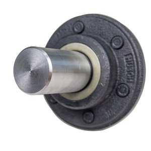 Nouvel ensemble d'essieu de remorque 5 sur 5,5 pouces avec moyeu et broche, roulements L68149 et L44649, charge utile maximale de 3500 LBS - Product Image 6