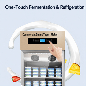 Machine de Fermentation de Yaourt Commerciale à Contrôle Intelligent de la Température, Yaourtière avec Porte Vitrée - Product Image 3