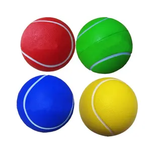 Wholesale Soft Foam PU Soft Practice Tennis Ball For Kids Anti Stress Ball Promotional Balls
