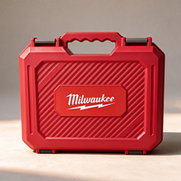 Ensemble de clés à cliquet sans fil Milwaukee à longue portée avec deux batteries, boîte à outils robuste pour travaux automobiles et mécaniques
